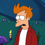 Fry Screaming In Horror (Futurama)
