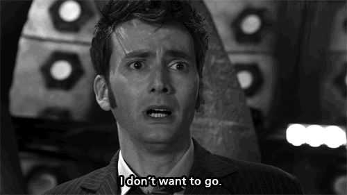 I don't want to go. (Doctor Who)